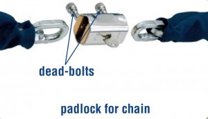 A Viro padlock for chain
