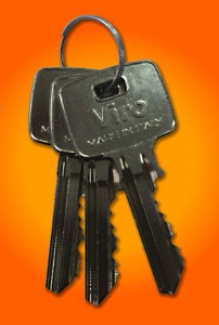 The keys have a large grip so that they can be easily handled even when wearing work gloves.
