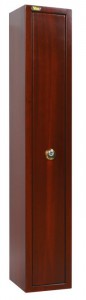 The special “wood effect” painting available on request for the Viro security cabinets