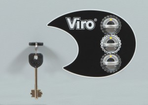 Viro Privacy door with mechanical controller.
